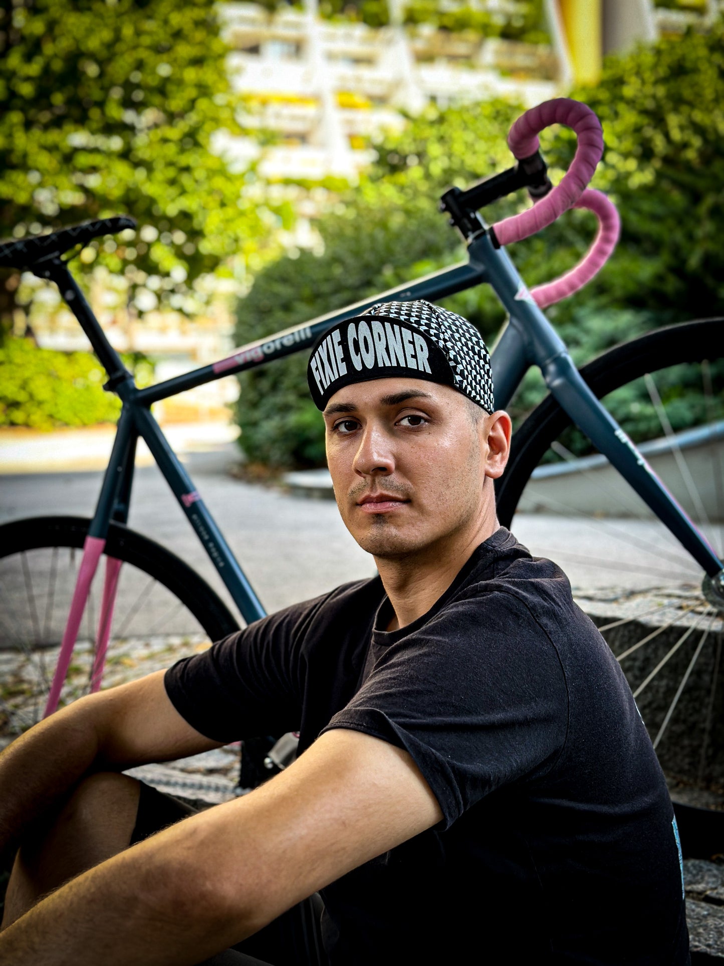 Fixie Corner Cycling Cap
