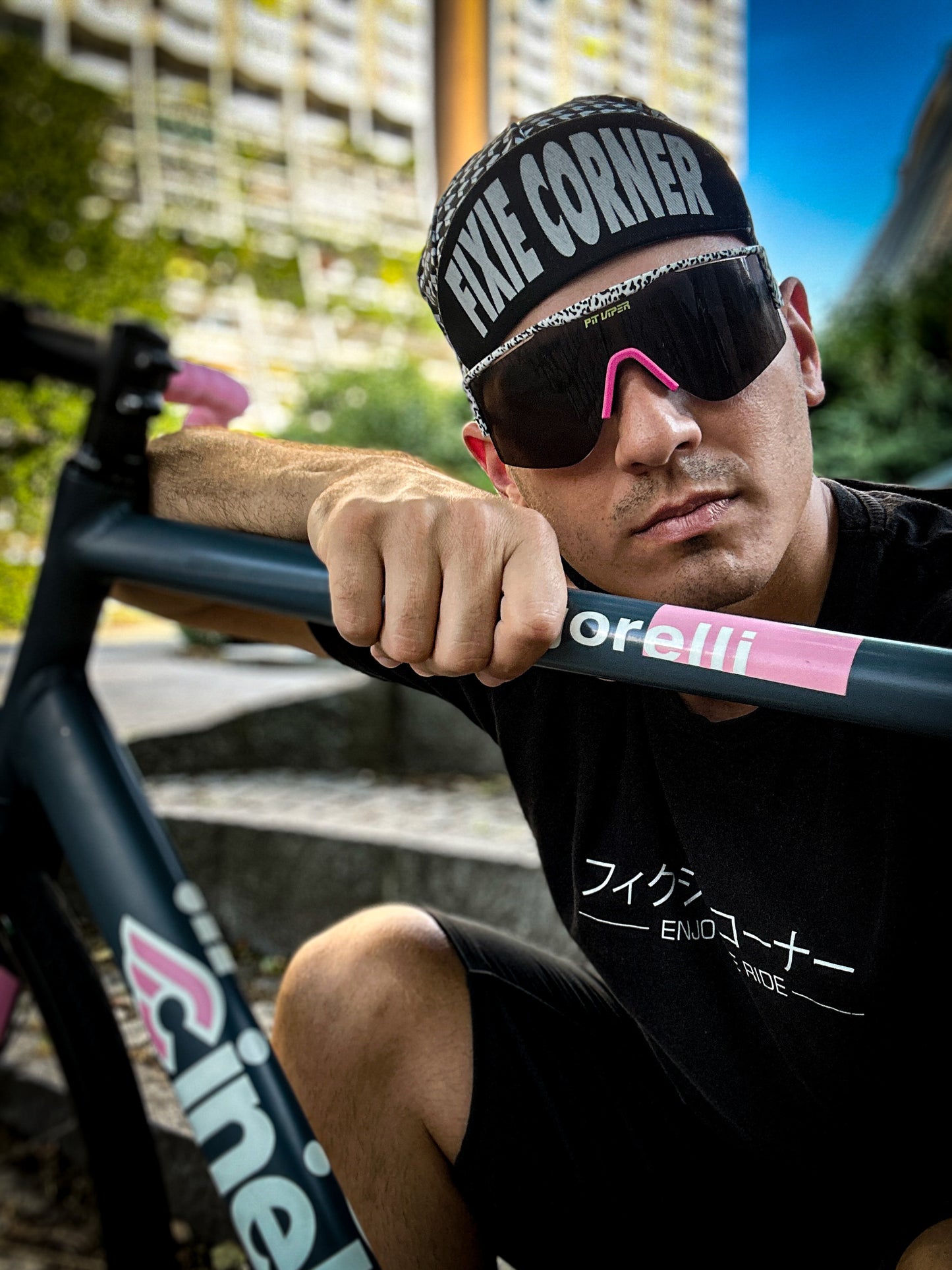 Fixie Corner Cycling Cap